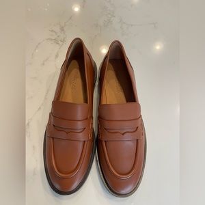 Madewell Vernon Loafer 8 Maple Color